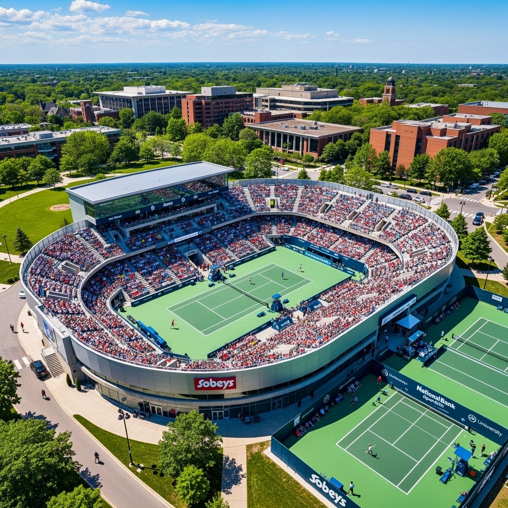 Tennis stadium venue