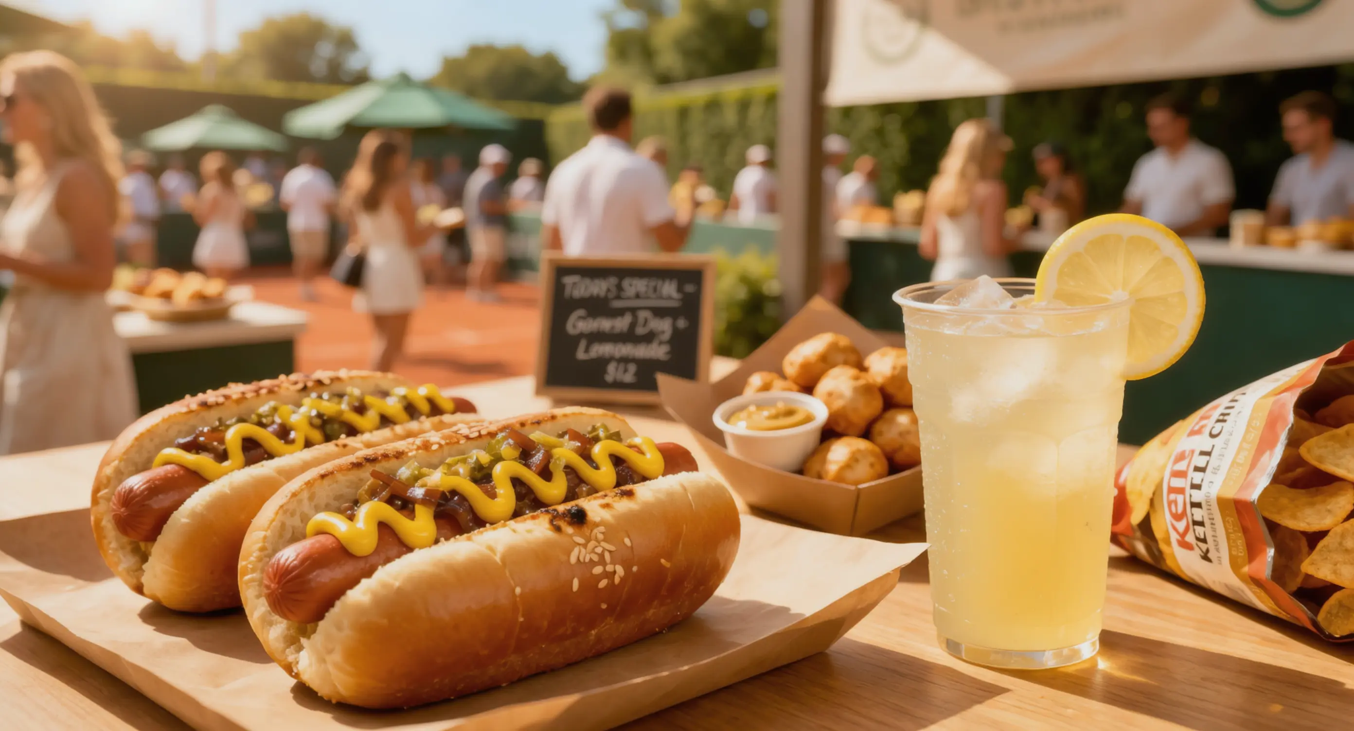 Food vouchers and hot dogs